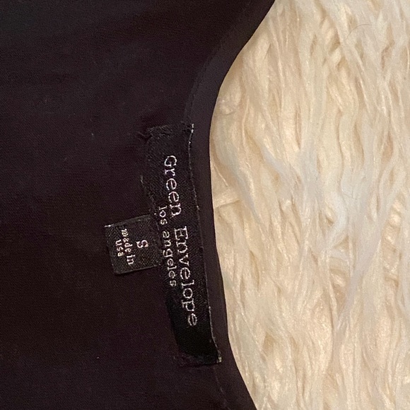 Elegant Green Envelope dress - Picture 3 of 4